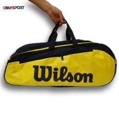تصویر ساک ورزشی ویلسون 5 زیپ زرد (اقساط) 