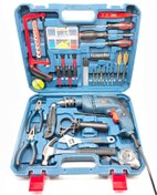 تصویر کیت دریل چکشی ۱۰۰۰ وات باس ۱۰۰ عددی مدل BS5835 