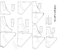 تصویر پک الگوی شورت مایو کودک 