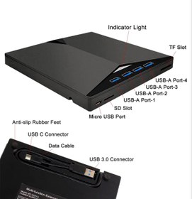 تصویر دی وی رایتر اکسترنال MULTI FUNCTION برند IT-LINK 