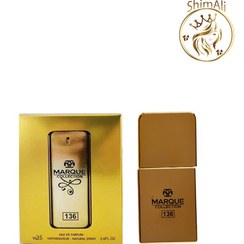 تصویر ادکلن مردانه پاکو رابان وان میلیون 136حجم25میل ا Marque One Million Perfume 25ml 