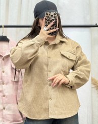 تصویر شکت پاییزه زنانه آجری 