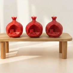 تصویر شمع انار یلدایی 