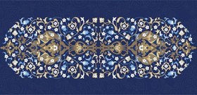 تصویر رانر مخمل دکوتین کد PS 102 