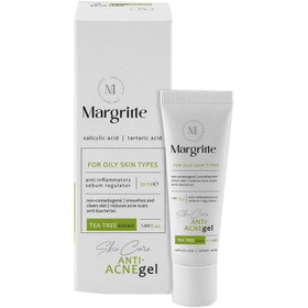 تصویر مارگریت آکنه ژل مناسب پوست چرب و مستعد آکنه Margritte Anti Acne Gel For Oily Skin Types 