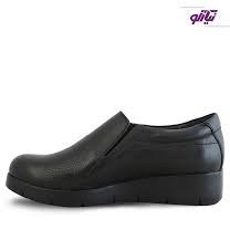 تصویر کفش طبی زنانه - موجود در چها رنگ مشکی، قهوه ای, سبز و عسلی ortopedic shoe