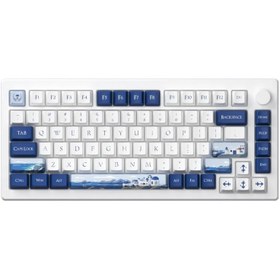 تصویر کیبورد Akko Mod007B HE Santorini Mechanical Keyboard (Magnetic Switch) 