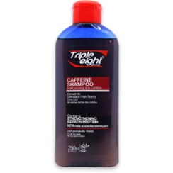 تصویر شامپو کافئین ضد ریزش تریپل ایت و ضد شوره تقویت کننده مو Triple Eight