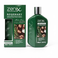 تصویر Zenix Rosemary Hair Care Shampoo شامپو روزانه زینکس با عصاره رزماری، کراتین و ویتامین B5 