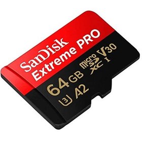 تصویر کارت حافظه SDXC سن دیسک مدل Extreme Pro V30 کلاس 10 استاندارد UHS-I U3 ظرفیت 64 گیگابایت ا SanDisk Extreme Pro V30 UHS-I U3 Class 10 170MBps SDXC 64GB SanDisk Extreme Pro V30 UHS-I U3 Class 10 170MBps SDXC 64GB