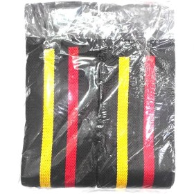 تصویر زانوبند بدنسازی و اسکات کشی دوتایی کد P7884 