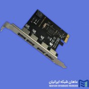 تصویر هاب USB 4-Port PCIe Expansion Card 