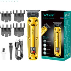 تصویر ماشین اصلاح وی جی آر مدل V-904 با تکنولوژی برش مستقیم و استیل ضد زنگ 