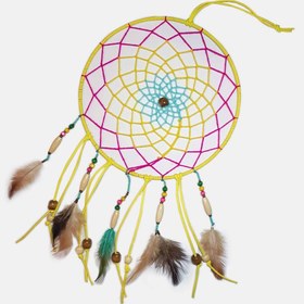 تصویر آویز دریم کچر زرد مدل DRMDIVARZRDD 