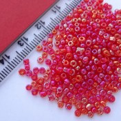 تصویر منجوق قرمز هفت رنگ کد 3 