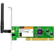 تصویر کارت شبکه بی‌سیم و PCI Express تندا مدل W311P Plus Tenda W311P Plus Wireless N150 PCI Express Adapter