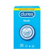 تصویر کاندوم دورکس مدل کلاسیک بسته 20 عددی DUREX Klasik/Classic 