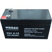 تصویر مشخصات – قیمت باتری یو پی اس ۱۲ ولت ۱.۳ آمپر ویداسی کد ۱۲۱۳ 