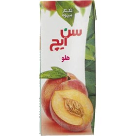 تصویر آبمیوه تک نفره سن ایچ با طعم هلو - باکس 36 عددی Sun ich juice with Peach flavor - box of 36 pieces