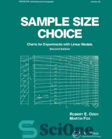 تصویر دانلود کتاب Sample Size Choice: Charts for Experiments with Linear Models - انتخاب اندازه نمونه: نمودارهایی برای آزمایش‌ها با مدل‌های خطی 