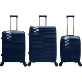 تصویر چمدان سه تیکه کارینا نشکن اقتصادی با چرخ سایلنت 