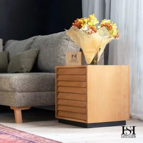 تصویر کنارتختی چوبی 3714 