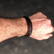 تصویر دستبند چرمی کد ۱۳ Bracelet code 13