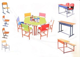 تصویر نیمکت مدرسه 