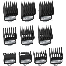 تصویر ست شانه ماشین اصلاح وال (10 عددی) ا WAHL shaver comb set (10 pieces) WAHL shaver comb set (10 pieces)