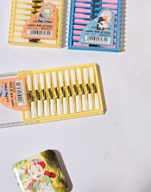 تصویر نوک مداد فشنگی - سفید 