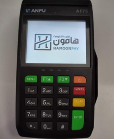 تصویر کارتخوان سیار Anfu AF75 وای فای دار- دوسیم کارت 4G 