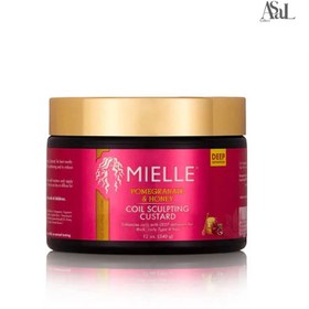 تصویر ماسک مو بعد حمام میله Mielle انار و عسل مخصوص موهای فر MIELLE POMEGRANATE & HONEY ≡ Curl Sculpting Cream