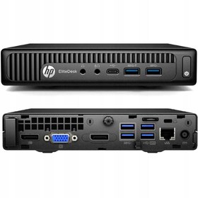 تصویر تاینی کیس استوک اچ پی HP EliteDesk G2 800 Tiny استوک i3 نسل 6 /رم 8/ 128gb 