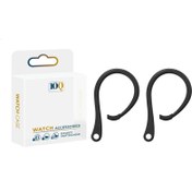 تصویر نگهدارنده ایرپاد تنکیو مدل 10Q-HOOK0013 مناسب برای هندزفری کیو سی وای T13 بسته 2 عددی - مشکی 