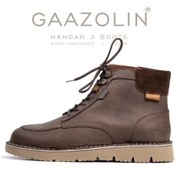 تصویر بوت هانگر 3 گازولین شکلاتی کریزی هورس – GAAZOLIN Hangar 3 Boots Dark Chocolate C 