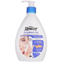 تصویر ژل شستشوی صورت مناسب پوست های چرب 500میل رینوزیت Renuzit Face Wash Gel For Oily Skin 500ml