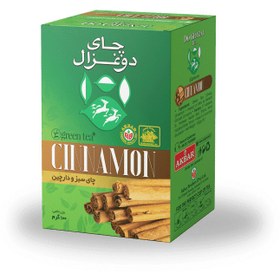 تصویر چای سبز Plus دارچین 100 گرم 