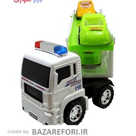 تصویر ماشین بازی مدل تریلی مجموعه 5 عددی - بازار فوری 