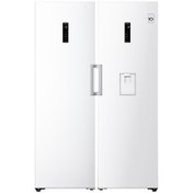 تصویر یخچال فریزر دوقلو ال جی مدل GC-B414EQFM - GC-F411EQDM 