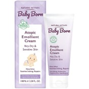 تصویر کرم نرم کننده پوست خیلی خشک و آتوپیک بیبی برن 100 میل baby born atopic emollient cream