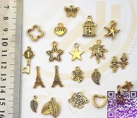 تصویر خرجکار طلایی گل رز کد4 