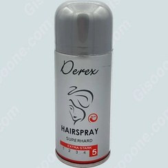 تصویر اسپری مو فوق قوی 150 میل درکس Derex super strong hair spray 150 ml