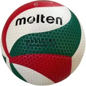 تصویر توپ والیبال مولتن با جنس میکروفیبر 