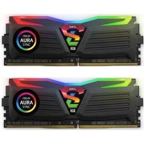 تصویر رم کامپیوتر دو کاناله Geil Super Luce RGB DDR4 3200MHz ظرفیت 16GB (2x8GB) 