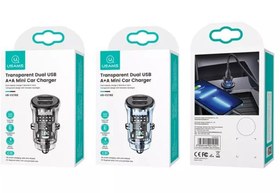 تصویر شارژر فندکی یو اس بی یوسامز USAMS US-CC162 C31 USB Car Charger 