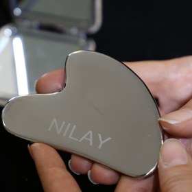 تصویر گواشای استیل نیلای 