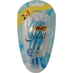 تصویر خود تراش 4 تیغ 3عددی بیک Bic Soleil Bella Scent Size 3ct