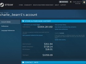 تصویر گیفت کارت استیم steam آمریکا US steam gift card