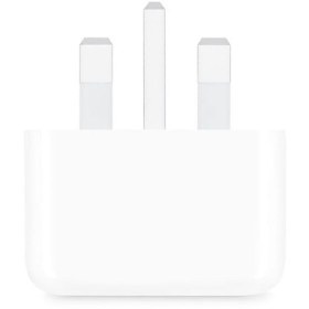 تصویر شارژر دیواری 20 وات اصلی اپل مدل B/A (اپ استوری) 12پین 20 watt apple store adaptor charger Original