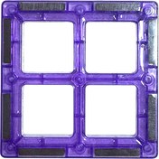 تصویر قطعه مربع طرح پنجره مگنت تایل ( کاشی مغناطیسی) 